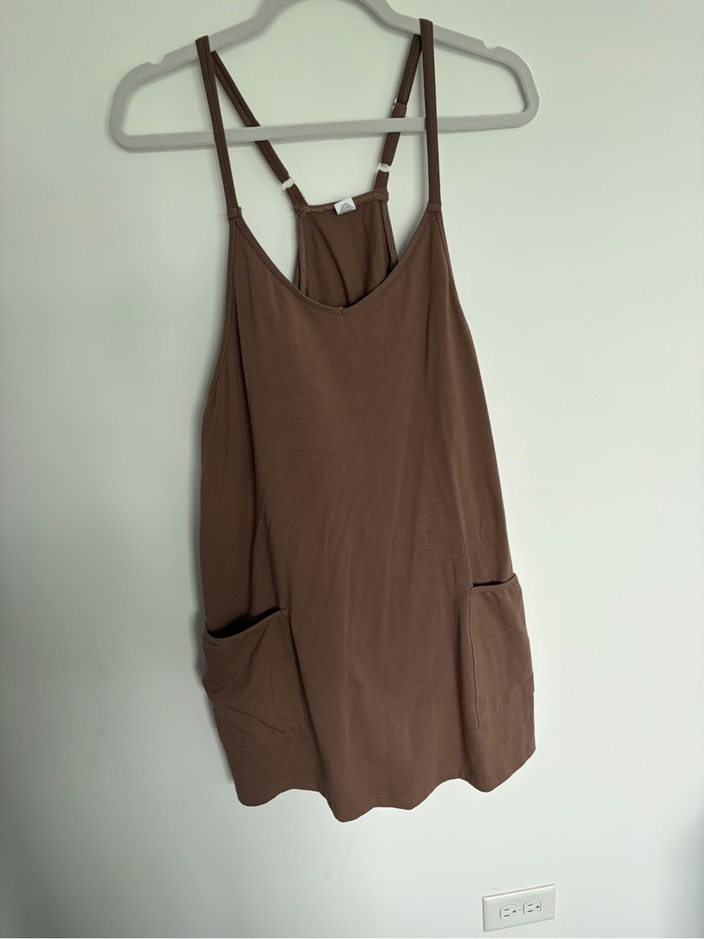 Athletic Dress with Shorts and Front Pockets